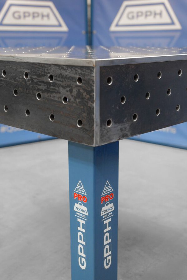 [OUTLET] Welding Table PRO 1000x1000 mm – system φ16, 100x100mm grid