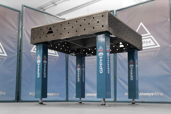 [OUTLET] Welding Table PRO 1000x1000 mm – system φ16, 100x100mm grid