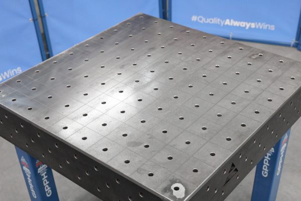 [OUTLET] Welding Table PRO 1000x1000 mm – system φ16, 100x100mm grid
