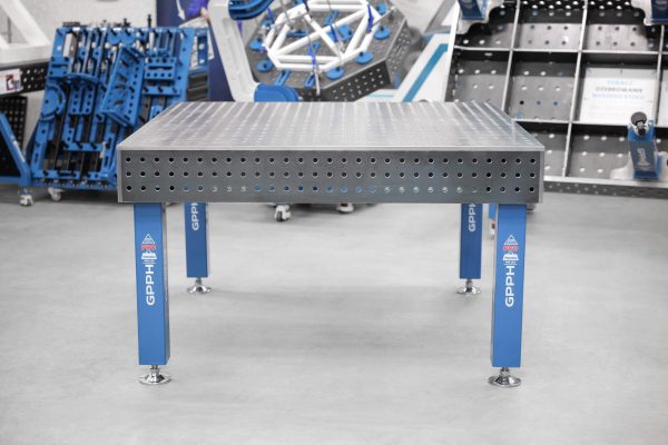 [OUTLET] Stół Spawalniczy PRO 1500x1480 mm – system φ16, siatka 50x50mm