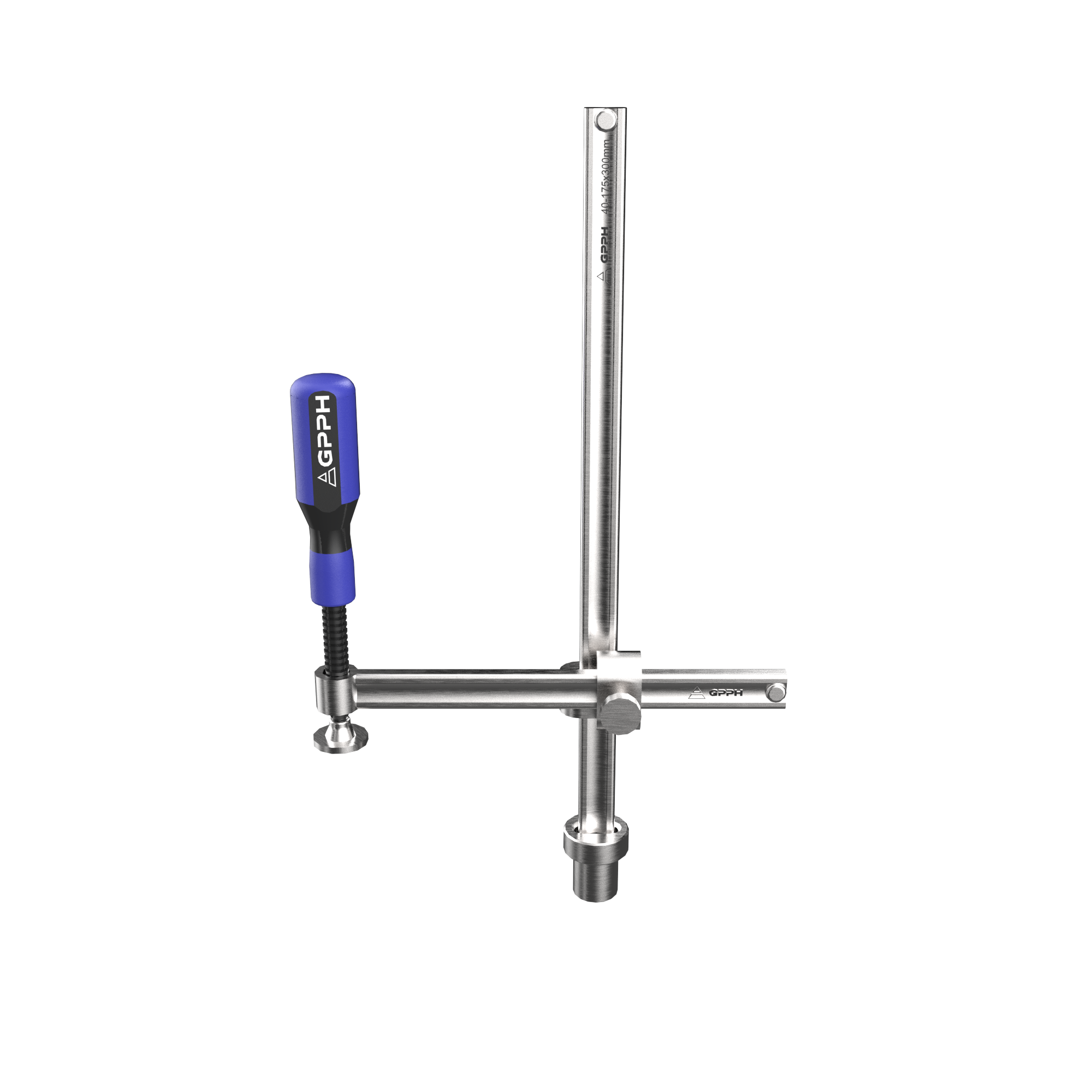 Variable throat depth clamp GPPH