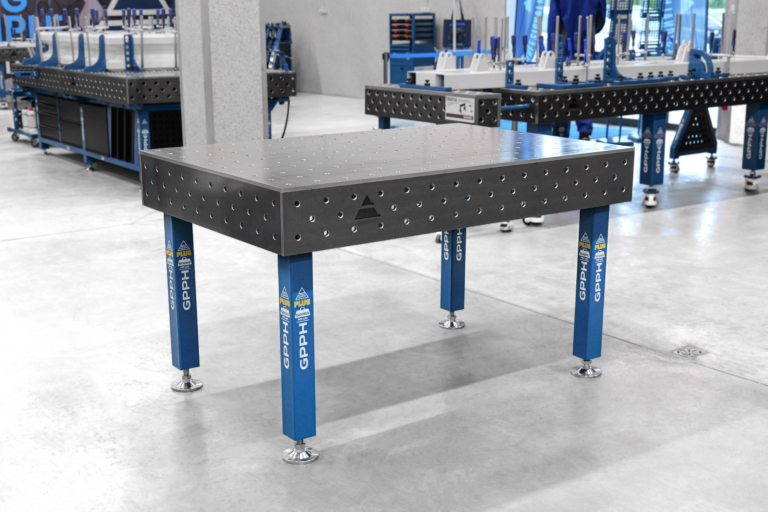 Mesa de soldadura GPPH de la serie PLUS 1500×1000 mm