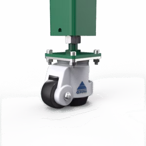 Zbliżenie na nogę z kołem SMART