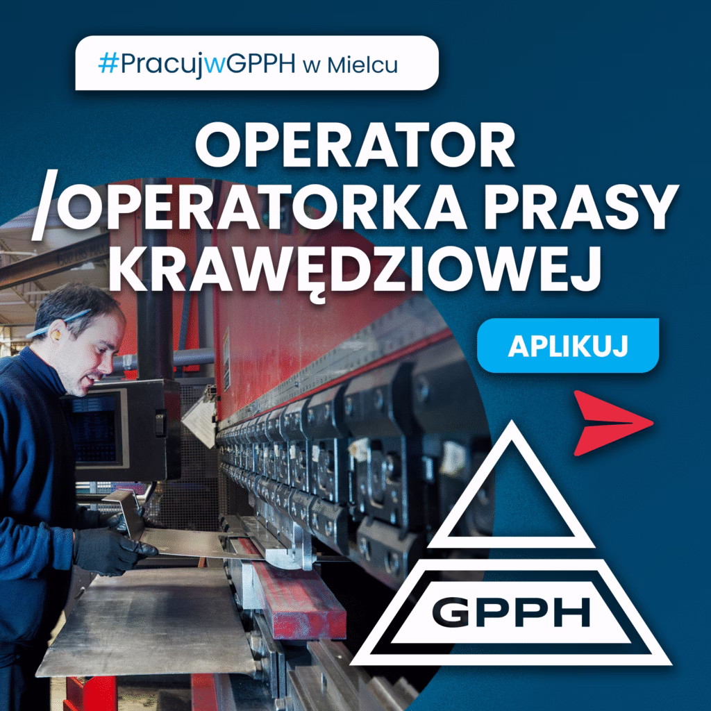 Oferta pracy Operator/ka prasy krawędziowej