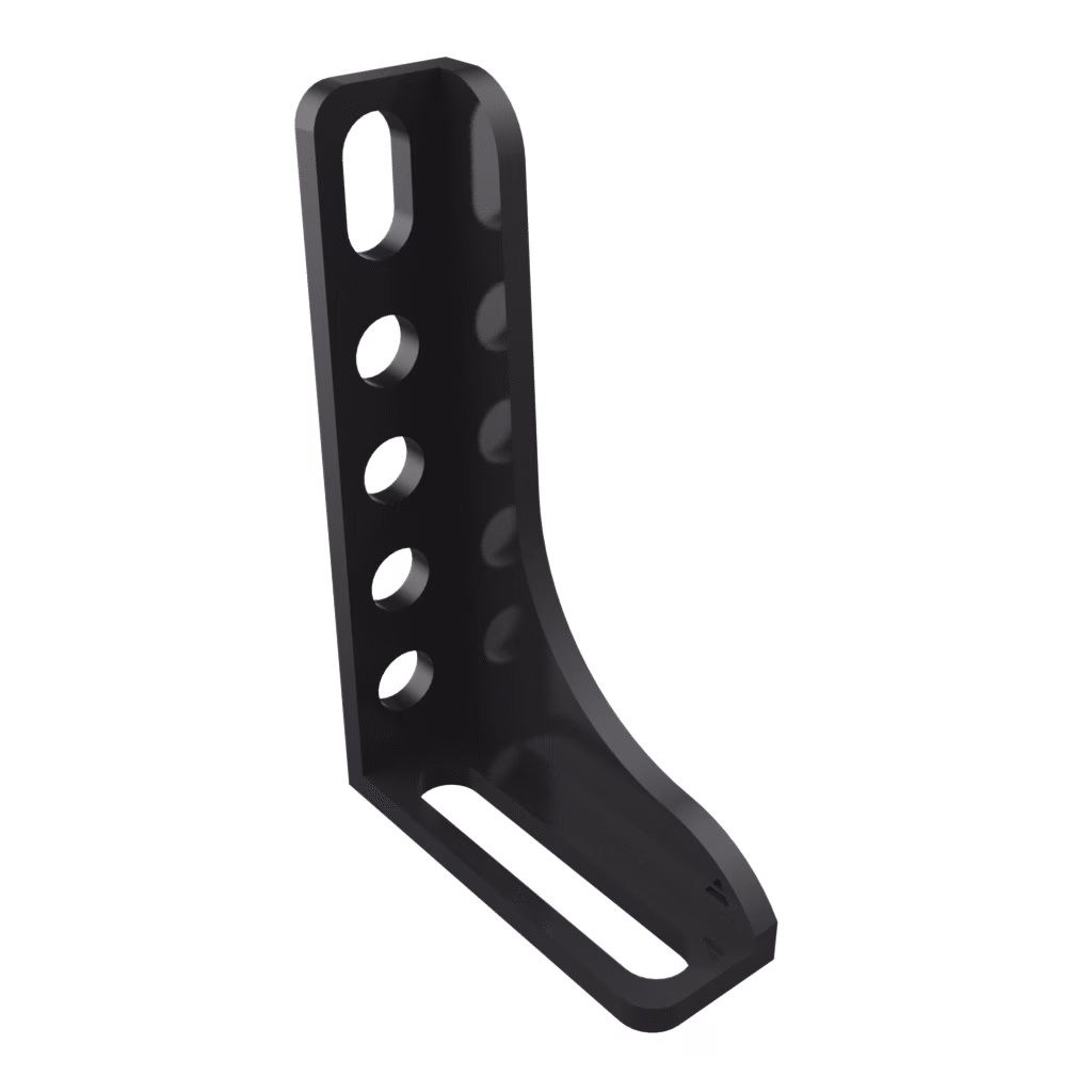 Kątownik SMART 300x190 fi28 do stołów spawalniczych Prawy