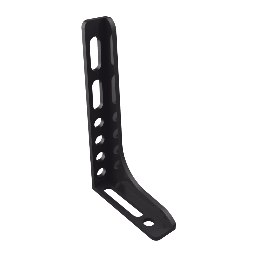 Kątownik SMART 450x250 fi28 do stołów spawalniczych Prawy