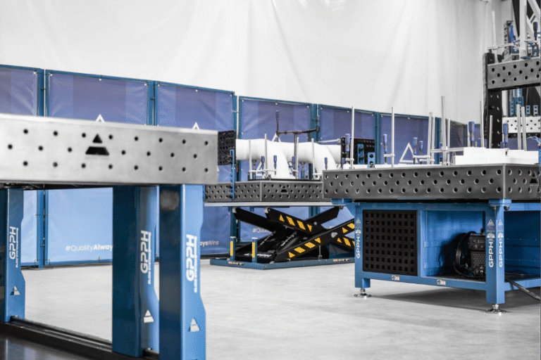 Produkty GPPH SLIDE SYSTEM, XWT i WELDSTATNION na showroomie w Mielcu