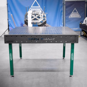 [OUTLET] Welding Table SMART 12 mm 1500x1480 mm - φ16 system, diagonal grid