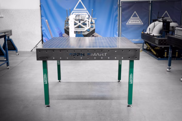 [OUTLET] Welding Table SMART 12 mm 1500x1480 mm - φ16 system, diagonal grid