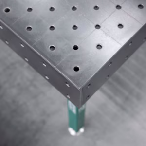 [OUTLET] Welding Table SMART 12 mm 1500x1480 mm - φ16 system, diagonal grid
