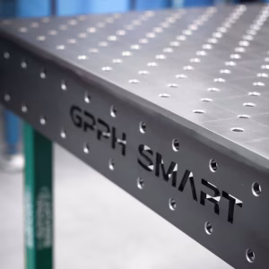 [OUTLET] Welding Table SMART 12 mm 1500x1480 mm - φ16 system, diagonal grid