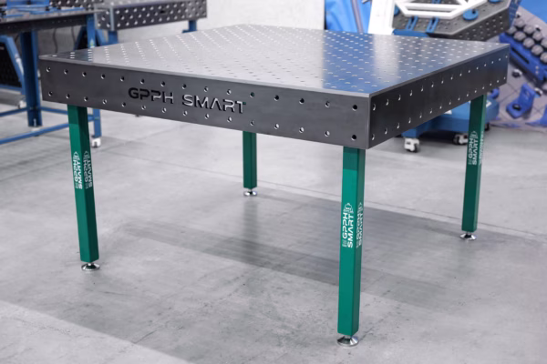 [OUTLET] Welding Table SMART 12 mm 1500x1480 mm - φ16 system, diagonal grid