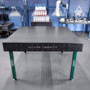 [OUTLET] Welding Table SMART 12 mm 1500x1480 mm - φ16 system, diagonal grid