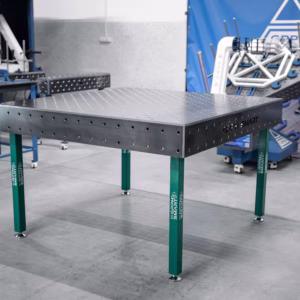 [OUTLET] Welding Table SMART 12 mm 1500x1480 mm - φ16 system, diagonal grid