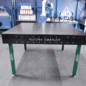 [OUTLET] Welding Table SMART 12 mm 1500x1480 mm - φ16 system, diagonal grid
