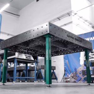 [OUTLET] Welding Table SMART 12 mm 1500x1480 mm - φ16 system, diagonal grid