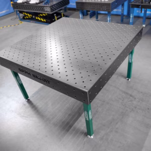 [OUTLET] Welding Table SMART 12 mm 1500x1480 mm - φ16 system, diagonal grid