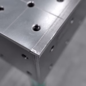 [OUTLET] Welding Table SMART 12 mm 1500x1480 mm - φ16 system, diagonal grid