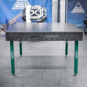 [OUTLET] Welding Table SMART 12 mm 1500x1480 mm - φ16 system, diagonal grid
