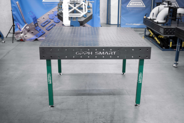 [OUTLET] Welding Table SMART 12 mm 1500x1480 mm - φ16 system, diagonal grid