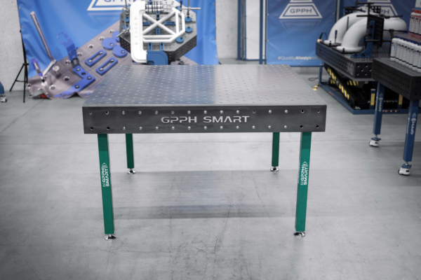 [OUTLET] Welding Table SMART 12 mm 1500x1480 mm - φ16 system, diagonal grid