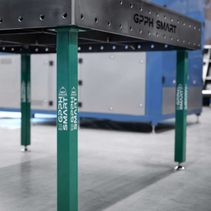 [OUTLET] Welding Table SMART 12 mm 1500x1480 mm - φ16 system, diagonal grid