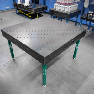 [OUTLET] Welding Table SMART 12 mm 1500x1480 mm - φ16 system, diagonal grid