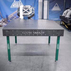 [OUTLET] Welding Table SMART 12 mm 1500x1480 mm - φ16 system, diagonal grid