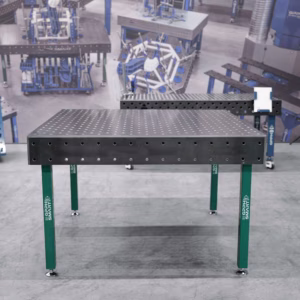 [OUTLET] Welding Table SMART 12 mm 1500x1480 mm - φ16 system, diagonal grid