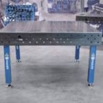 [OUTLET] Mesa de soldadura PLUS 1500x1480 mm – sistema φ16, rejilla 100x100 mm
