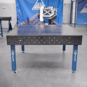 [OUTLET] Mesa de soldadura PLUS 2000x1000 mm – sistema φ16, rejilla 100x100 mm