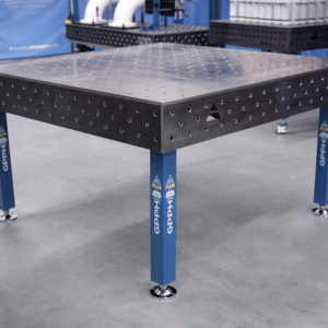 [OUTLET] Mesa de soldadura PLUS 2000x1000 mm – sistema φ16, rejilla 100x100 mm
