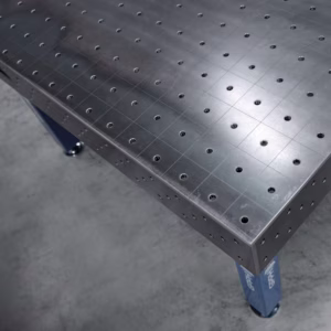 [OUTLET] Stół Spawalniczy PRO Rozmiar - 1500x1480mm, Siatka - 100x100mm, System - Φ16, Nogi - Na stopach