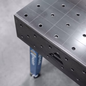 [OUTLET] Stół Spawalniczy PLUS 2000x1000 mm – system φ16, siatka 100x100mm