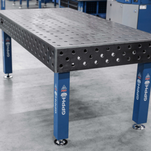 [OUTLET] Schweißtisch PRO 2000x1000 mm – System φ28, Raster 100x100 mm