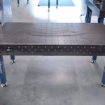 [OUTLET] Mesa de soldadura PLUS 2000x1000 mm – sistema φ16, rejilla 100x100 mm