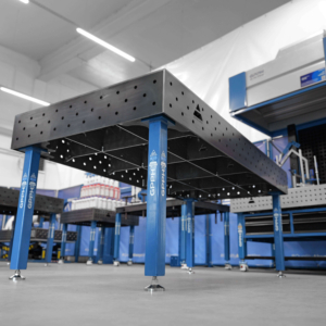 [OUTLET] Stół Spawalniczy ECO 2000x1000 mm – system φ16, siatka 100x100mm