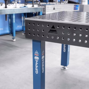 [OUTLET] Schweißtisch PRO 2000x1000 mm – System φ16, Gitter 50x50 mm