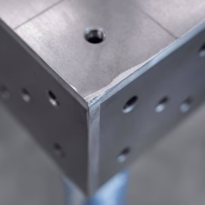 [OUTLET] Stół Spawalniczy PLUS 1500x1000 mm – system φ16, siatka 100x100mm