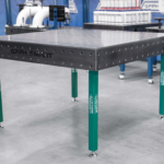 [OUTLET] Mesa de soldadura SMART 12 mm 1500 x 1480 mm – sistema φ16, rejilla 100 x 100 mm