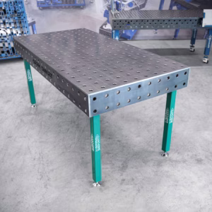 [OUTLET] Mesa de soldadura SMART 12mm 2000x1000mm – sistema fi28, malla 100x100mm