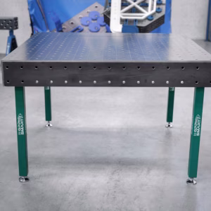 [OUTLET] Mesa de soldadura SMART 12 mm 1500 x 1480 mm – sistema φ16, rejilla 100 x 100 mm