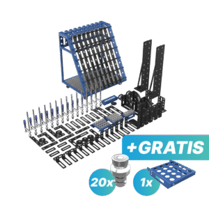 Zestaw narzędzi SUPREME - GRATIS: 20x trzpień mocujący i półka M