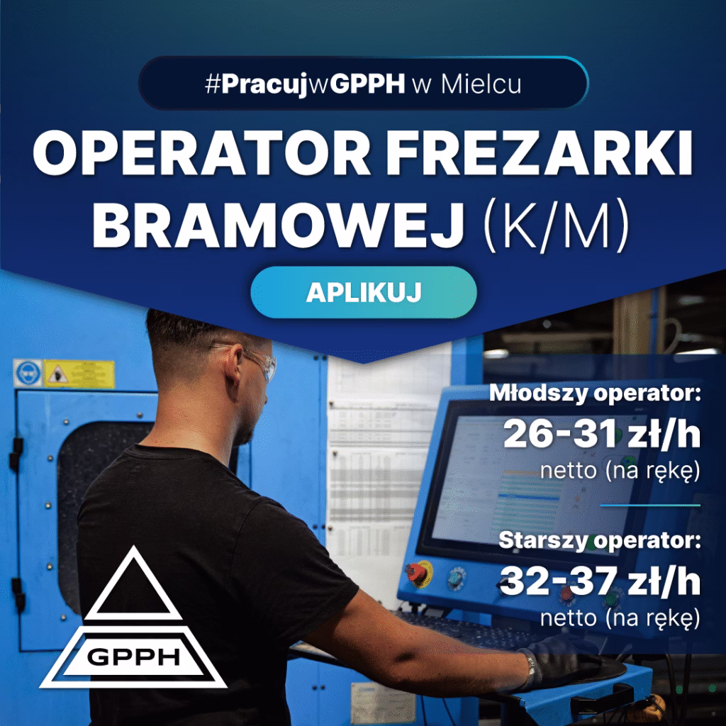 OPERATOR FREZARKI BRAMOWEJ