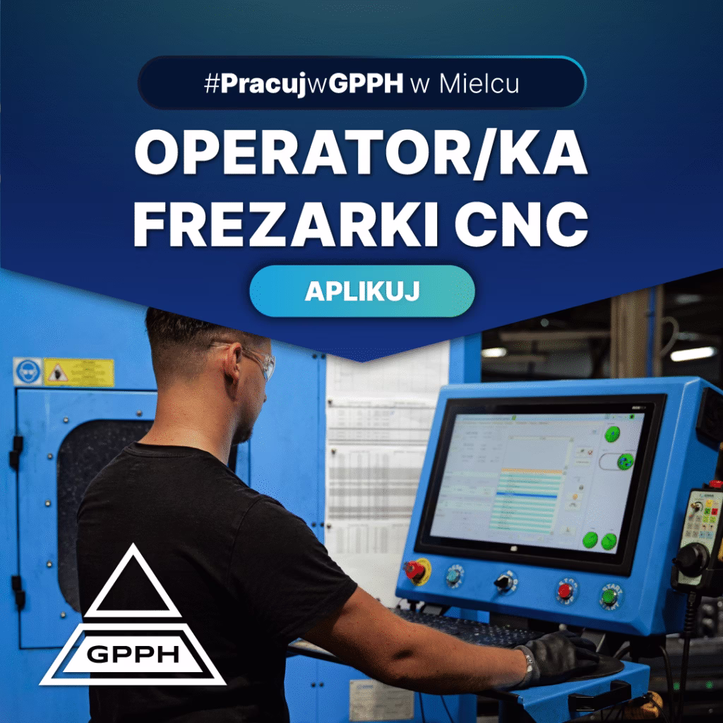 OPERATOR/KA FREZARKI CNC