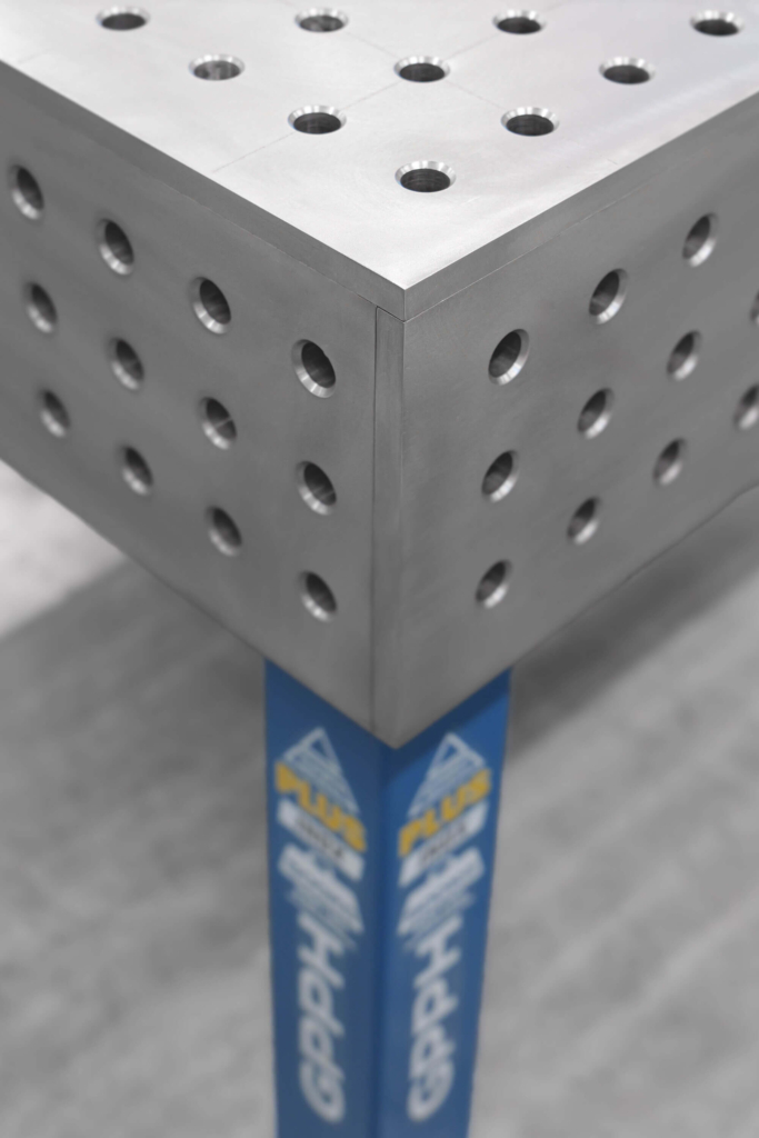 PLUS INOX series table (STAINLESS STEEL)