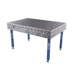 Zavarivački stol ECO Veličina - 1500x1000 mm, Mreža - 100x100 mm, Sustav - Φ28, Noge - Na stopama