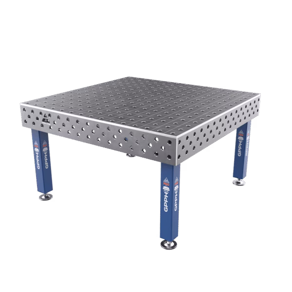 Welding Table PRO Grid - 100x100mm, System - Φ28, Size - 1500x1480mm, Legs - On feet