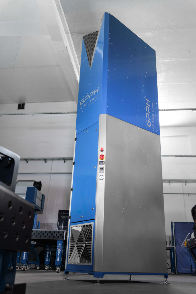 IQ Aero Clean SUMMIN 4kW -przemysłowa kolumna filtracyjna