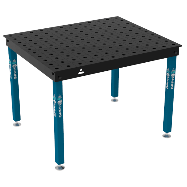 BASIC Welding Table Size - 1200x1000mm, Grid - 100x100mm, System - Φ28, Legs - On feet